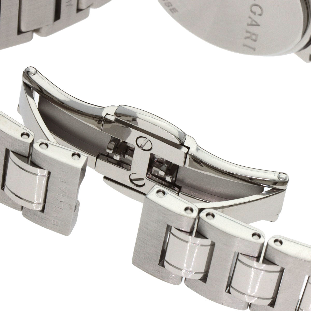 BVLGARI ブルガリ BB26C2SS/DN ブルガリブルガリ ダイヤモンド 腕時計 SS レディース 中古