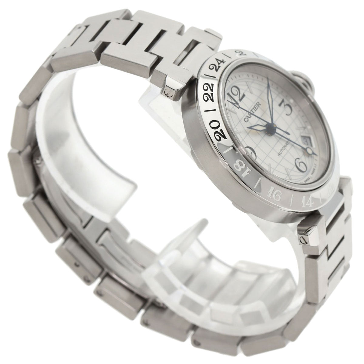 カルティエ W31078M7 パシャC メリディアン GMT 腕時計 中古 商品画像3