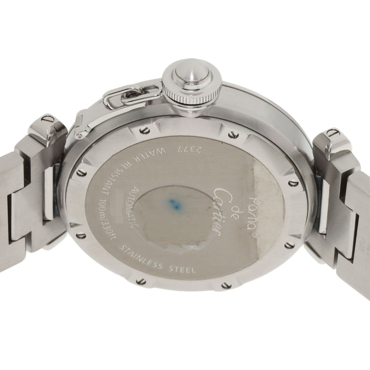 CARTIER カルティエ W31078M7 パシャC メリディアン GMT 腕時計 SS ボーイズ 中古