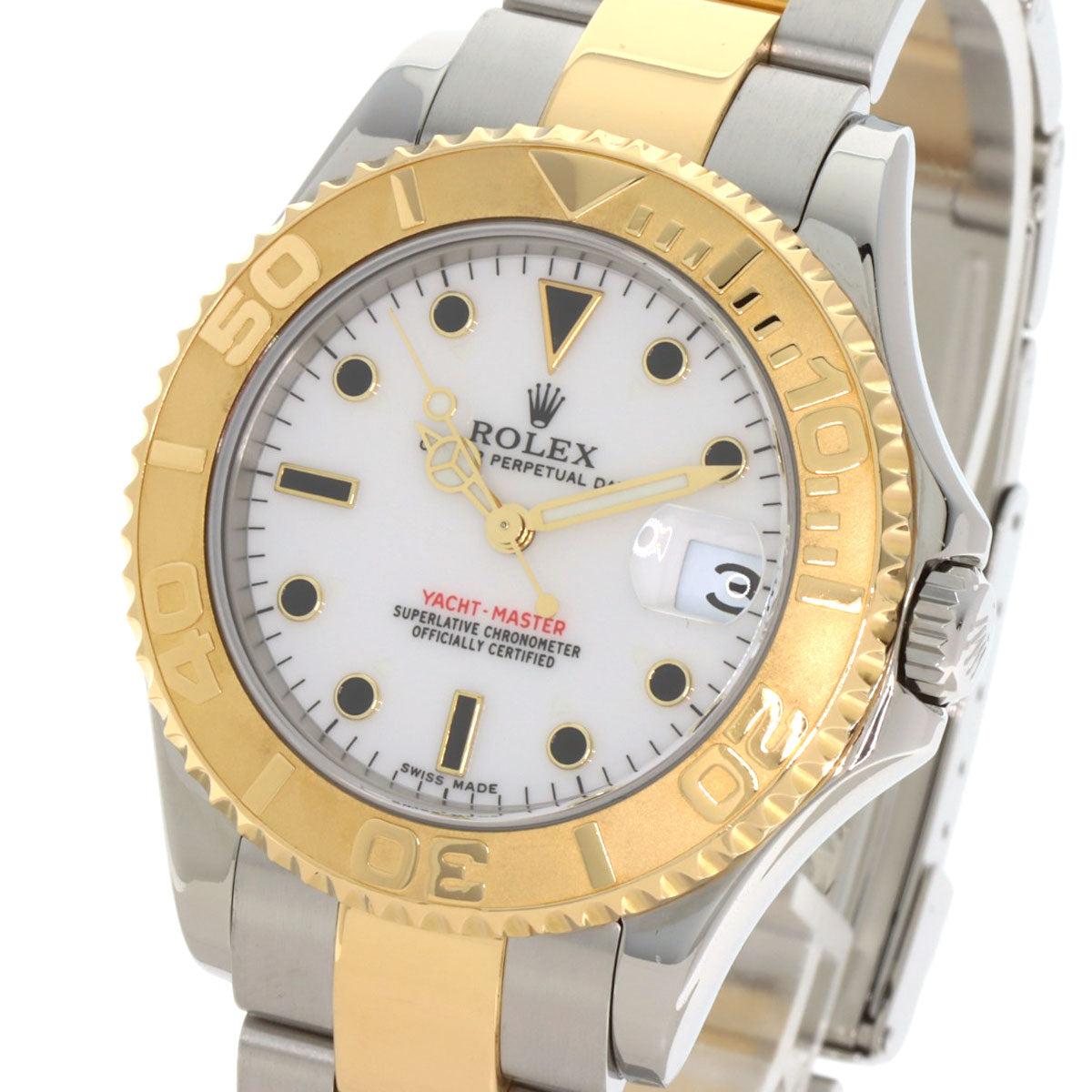 ROLEX ロレックス 168623 ヨットマスター 腕時計 SS ボーイズ 中古