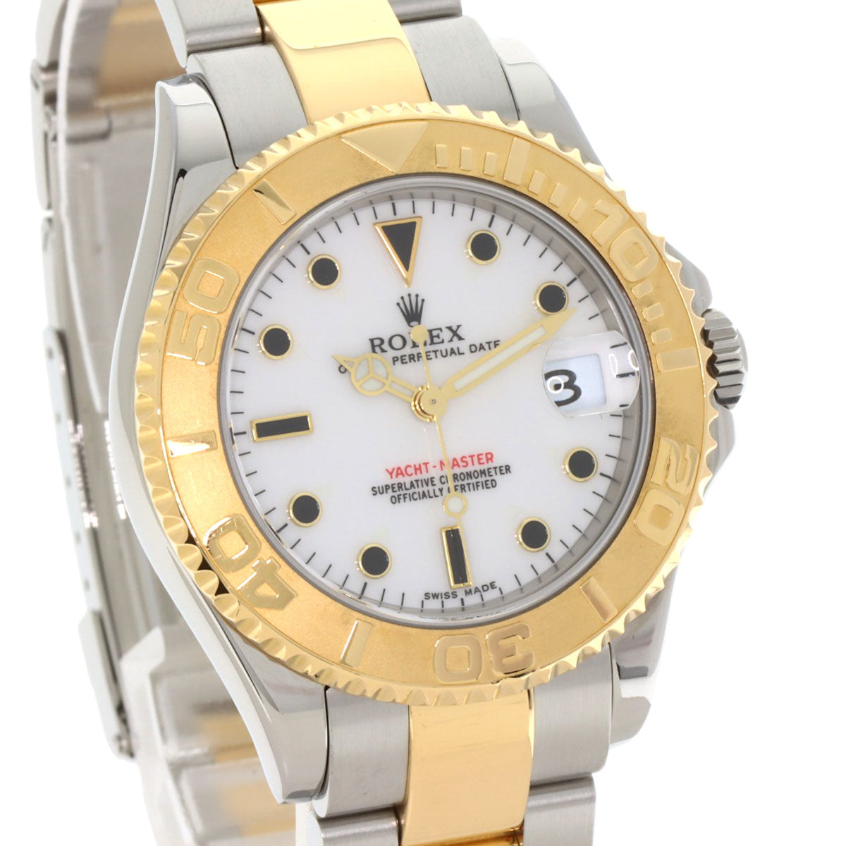 ROLEX ロレックス 168623 ヨットマスター 腕時計 SS ボーイズ 中古