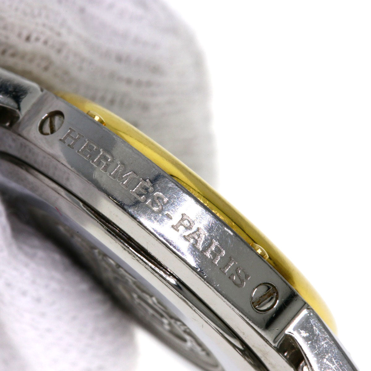 HERMES エルメス CL4.220 クリッパー 腕時計 SS レディース 中古