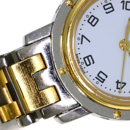 HERMES エルメス CL4.220 クリッパー 腕時計 SS レディース 中古
