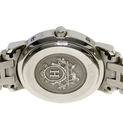 HERMES エルメス CL4.220 クリッパー 腕時計 SS レディース 中古