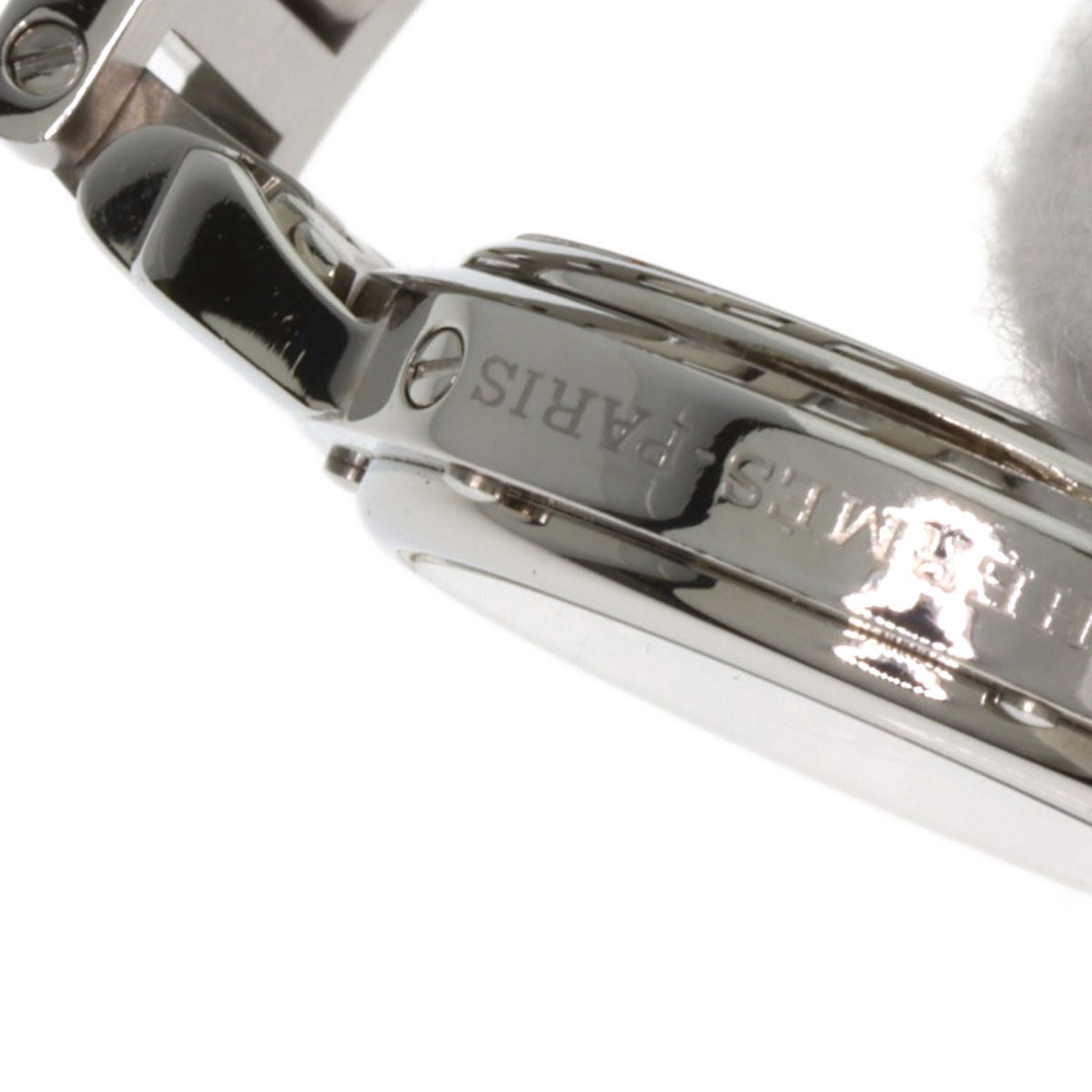 HERMES エルメス CL4.210 クリッパー 腕時計 SS レディース 中古