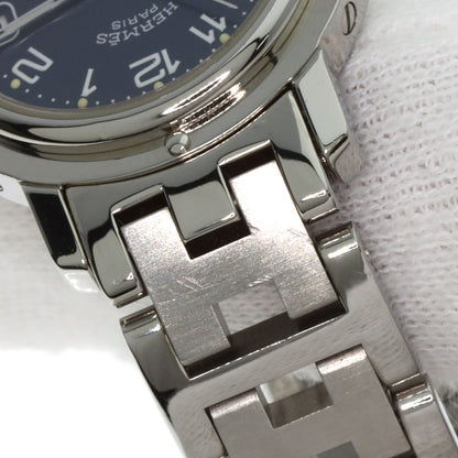 HERMES エルメス CL4.210 クリッパー 腕時計 SS レディース 中古