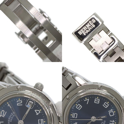 HERMES エルメス CL4.210 クリッパー 腕時計 SS レディース 中古