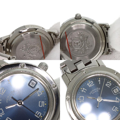 HERMES エルメス CL4.210 クリッパー 腕時計 SS レディース 中古