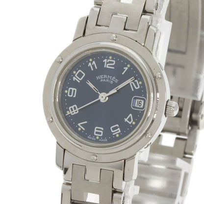 HERMES エルメス CL4.210 クリッパー 腕時計 SS レディース 中古