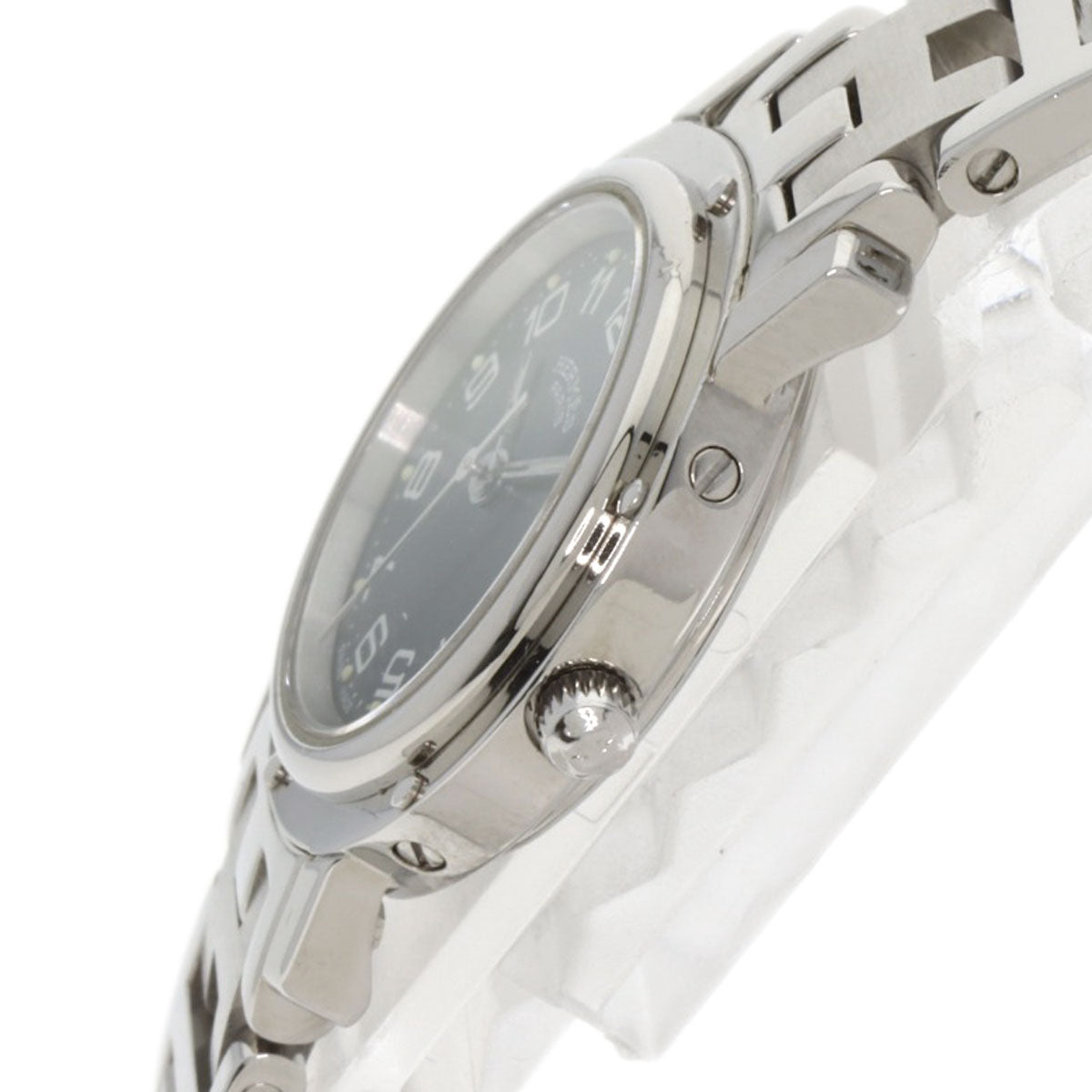 HERMES エルメス CL4.210 クリッパー 腕時計 SS レディース 中古
