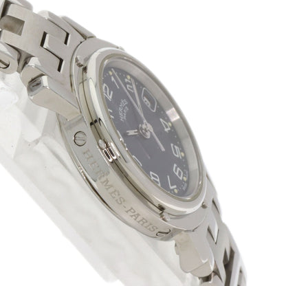 HERMES エルメス CL4.210 クリッパー 腕時計 SS レディース 中古