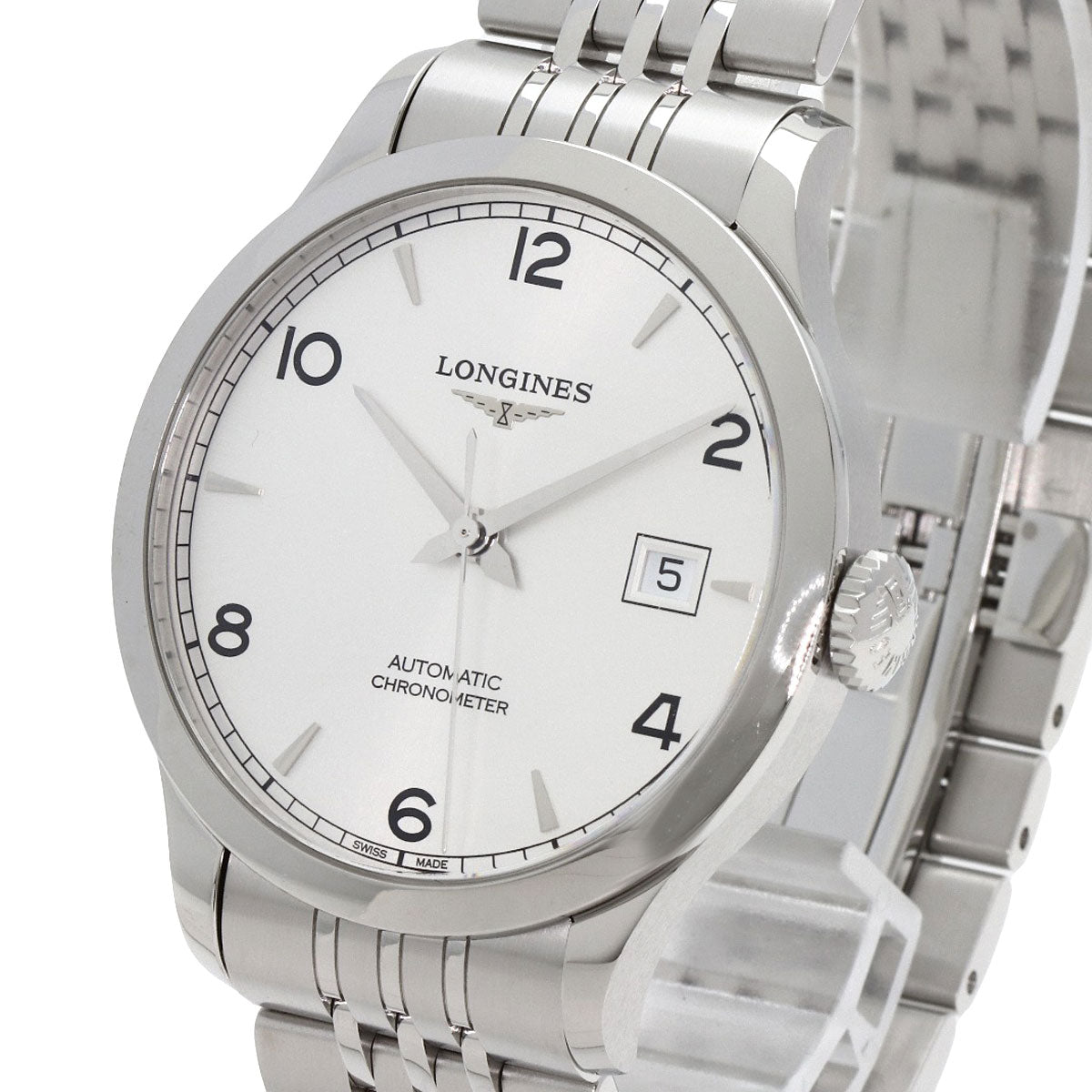 LONGINES ロンジン L2.820.4.76.6 レコード 腕時計 SS メンズ 中古