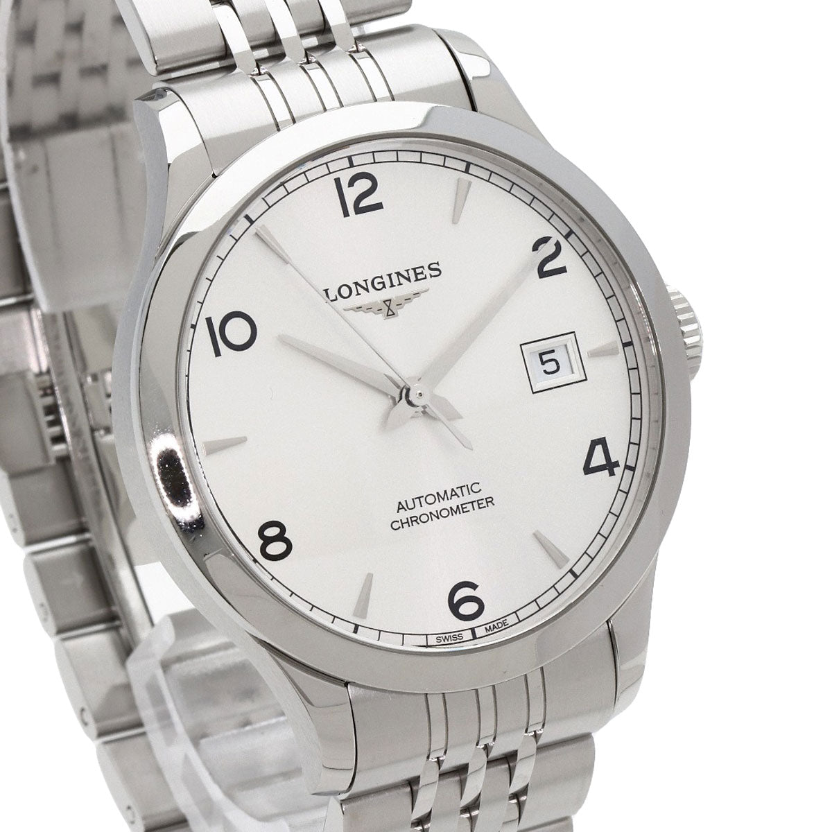 LONGINES ロンジン L2.820.4.76.6 レコード 腕時計 SS メンズ 中古