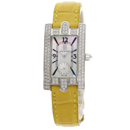 HARRY WINSTON ハリーウィンストン 310LQW アヴェニュー クラシック AVEQHM21W 腕時計 K18WG レディース 中古