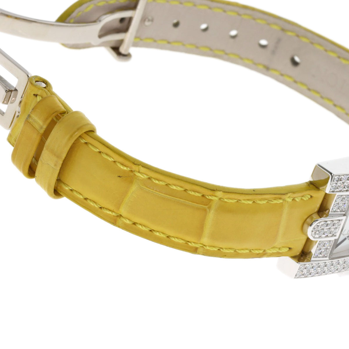 HARRY WINSTON ハリーウィンストン 310LQW アヴェニュー クラシック AVEQHM21W 腕時計 K18WG レディース 中古