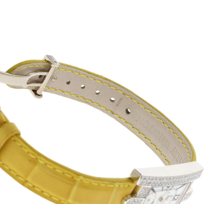 HARRY WINSTON ハリーウィンストン 310LQW アヴェニュー クラシック AVEQHM21W 腕時計 K18WG レディース 中古