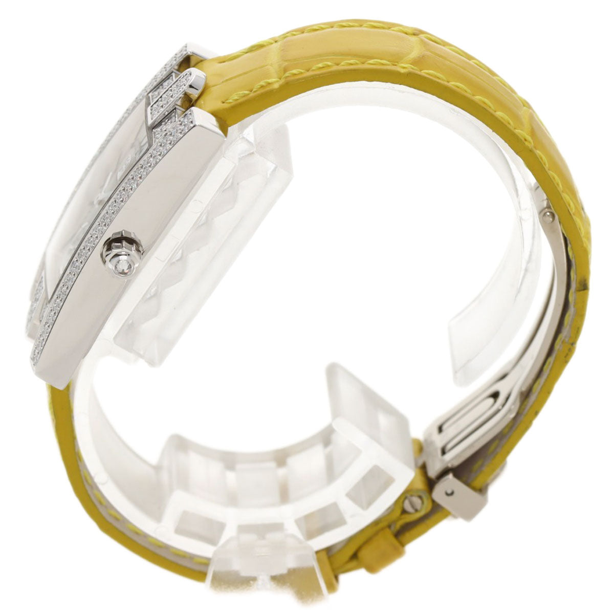 HARRY WINSTON ハリーウィンストン 310LQW アヴェニュー クラシック AVEQHM21W 腕時計 K18WG レディース 中古