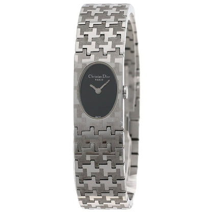 CHRISTIAN DIOR クリスチャンディオール D70-100 ミスディオール 腕時計 SS レディース 中古