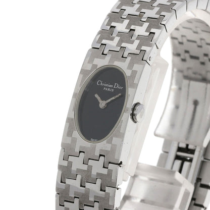 CHRISTIAN DIOR クリスチャンディオール D70-100 ミスディオール 腕時計 SS レディース 中古