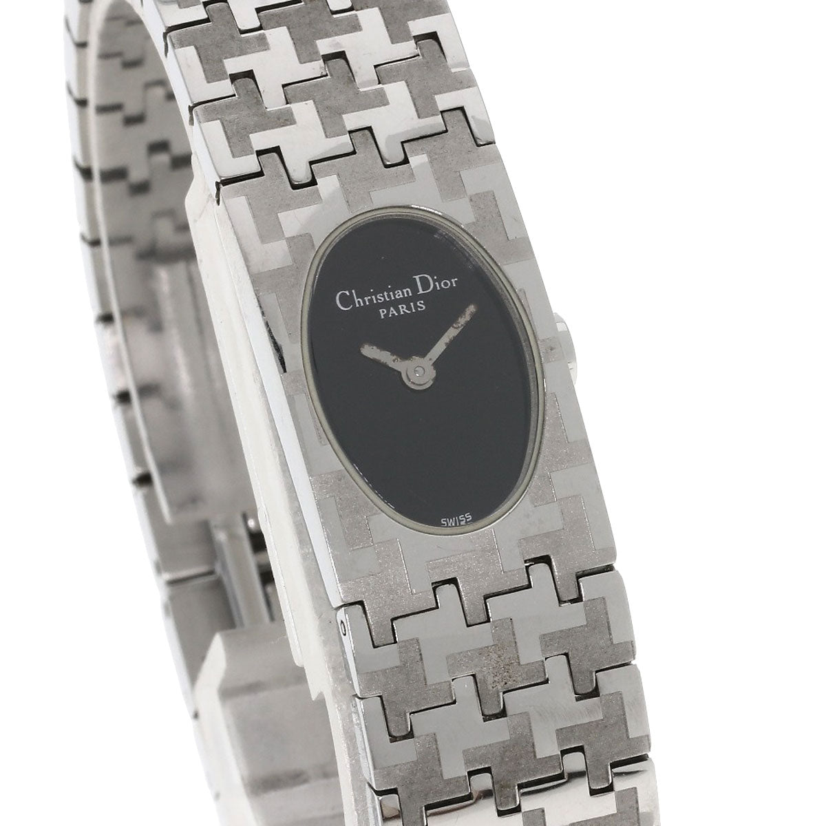 CHRISTIAN DIOR クリスチャンディオール D70-100 ミスディオール 腕時計 SS レディース 中古