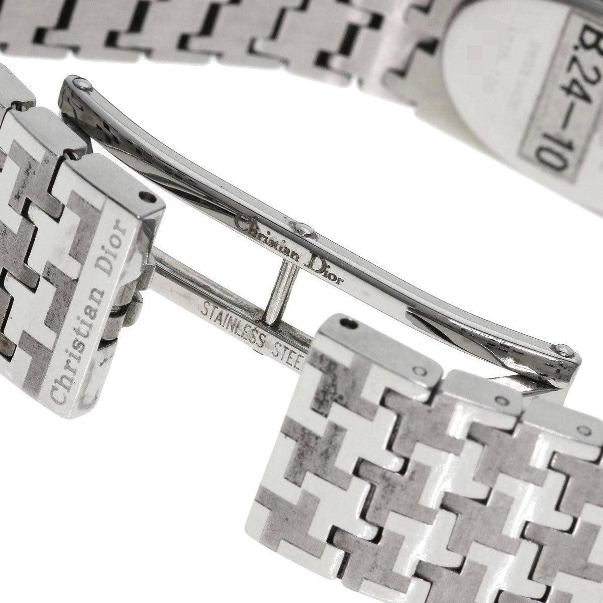 CHRISTIAN DIOR クリスチャンディオール D70-100 ミスディオール 腕時計 SS レディース 中古