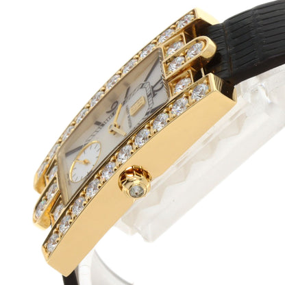 HARRY WINSTON ハリーウィンストン 310LQG アヴェニュー クラシック 腕時計 K18YG レディース 中古