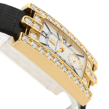 HARRY WINSTON ハリーウィンストン 310LQG アヴェニュー クラシック 腕時計 K18YG レディース 中古