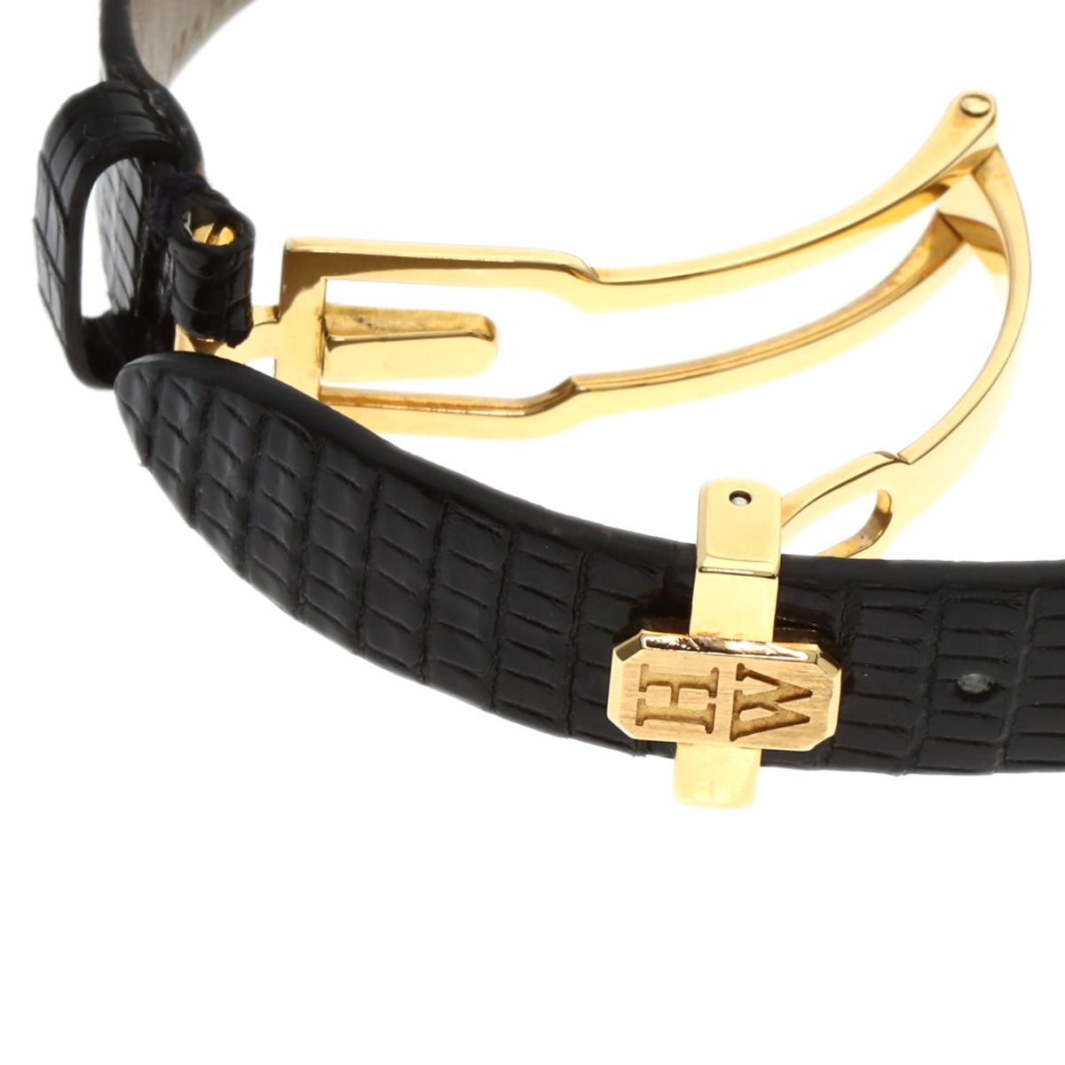 HARRY WINSTON ハリーウィンストン 310LQG アヴェニュー クラシック 腕時計 K18YG レディース 中古