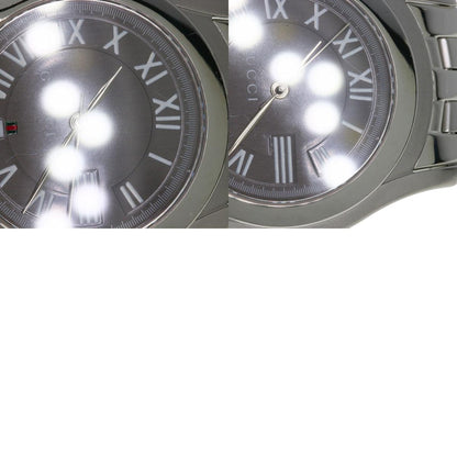 GUCCI グッチ 5500M ラウンドフェイス 腕時計 SS メンズ 中古