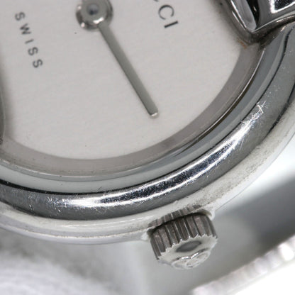 GUCCI グッチ 1400L ラウンドフェイス 腕時計 SS レディース 中古