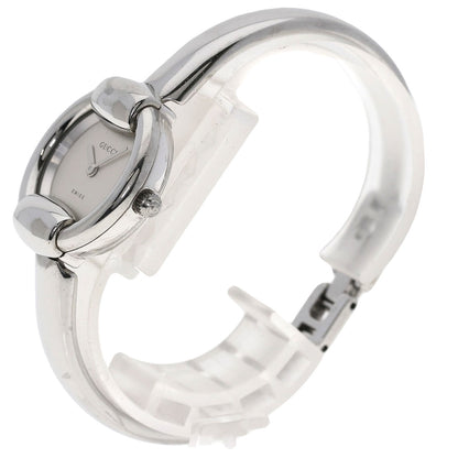 GUCCI グッチ 1400L ラウンドフェイス 腕時計 SS レディース 中古
