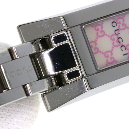 GUCCI グッチ YA110 スクエアフェイス 腕時計 SS レディース 中古