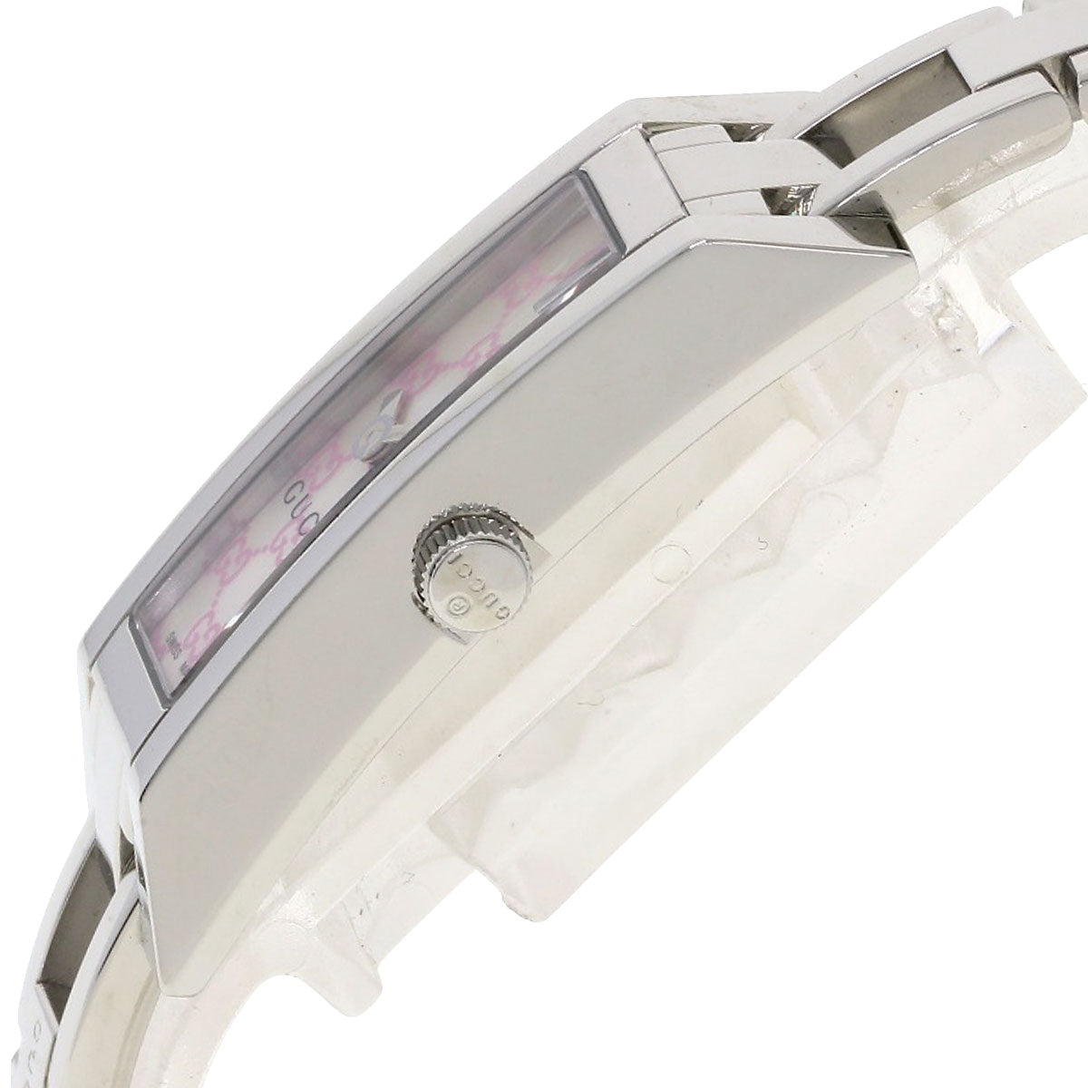GUCCI グッチ YA110 スクエアフェイス 腕時計 SS レディース 中古