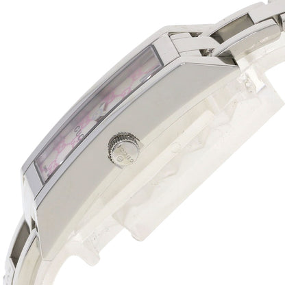GUCCI グッチ YA110 スクエアフェイス 腕時計 SS レディース 中古