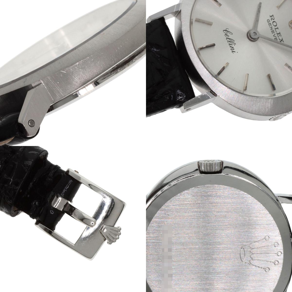 ROLEX ロレックス 3768 チェリーニ 1969年製 腕時計 K18WG レディース 中古