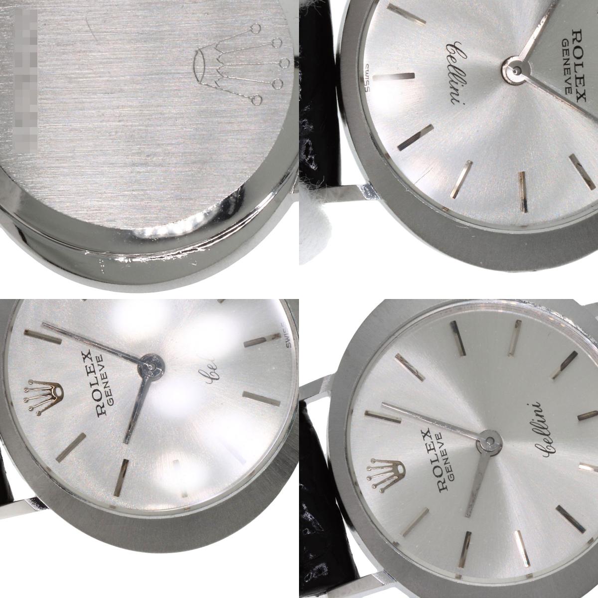 ROLEX ロレックス 3768 チェリーニ 1969年製 腕時計 K18WG レディース 中古