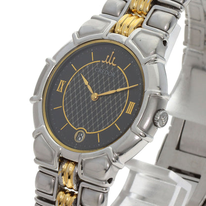 SEIKO セイコー 9579-6000 クレドール エントラータ 腕時計 SS メンズ 中古