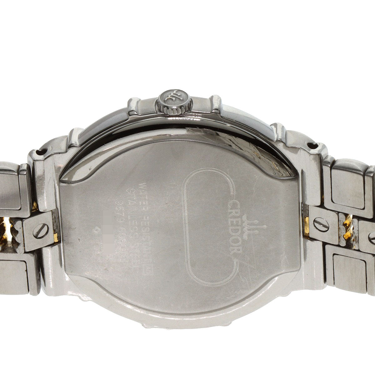 SEIKO セイコー 9579-6000 クレドール エントラータ 腕時計 SS メンズ 中古