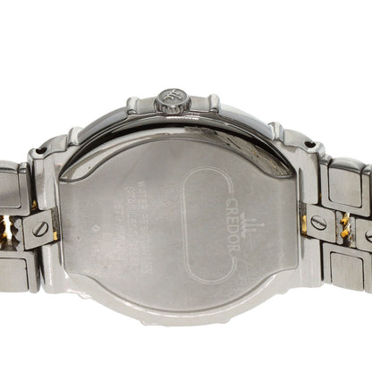 SEIKO セイコー 9579-6000 クレドール エントラータ 腕時計 SS メンズ 中古