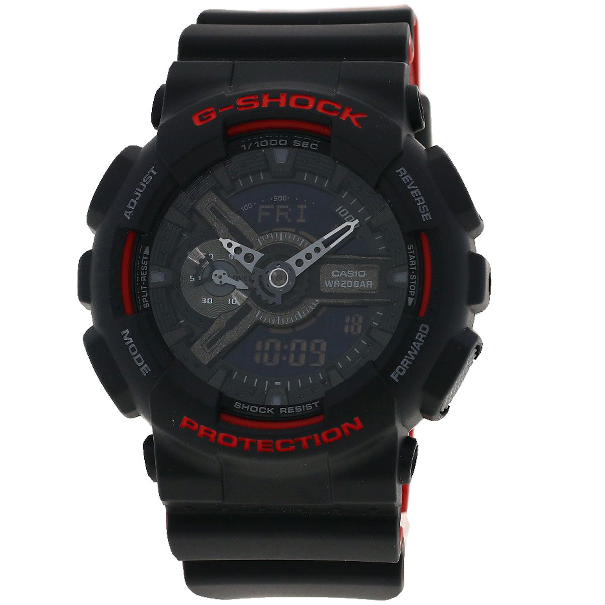 CASIO カシオ GA-110HR Gショック 海外モデル 腕時計 樹脂系 メンズ 中古