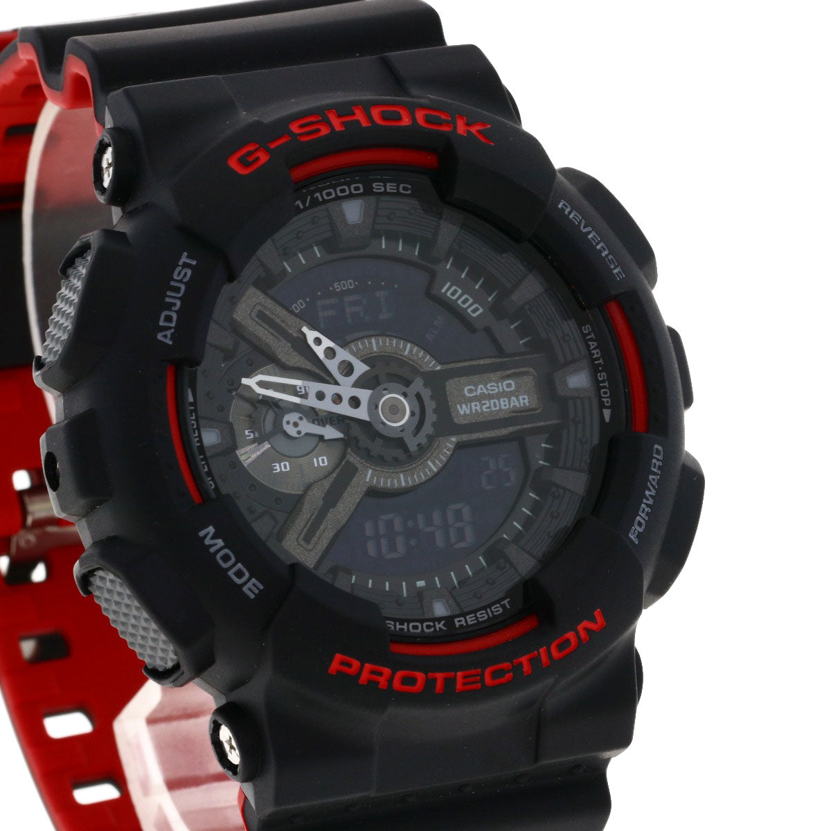CASIO カシオ GA-110HR Gショック 海外モデル 腕時計 樹脂系 メンズ 中古
