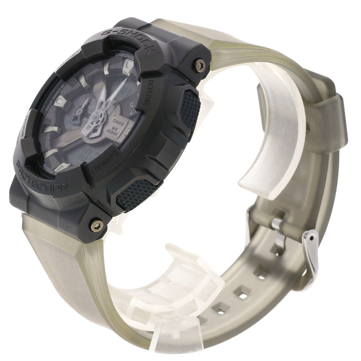 CASIO カシオ GM-110MF Gショック メタルカバード MIDNIGHT FOG 真夜中の霧 腕時計 SS メンズ 中古