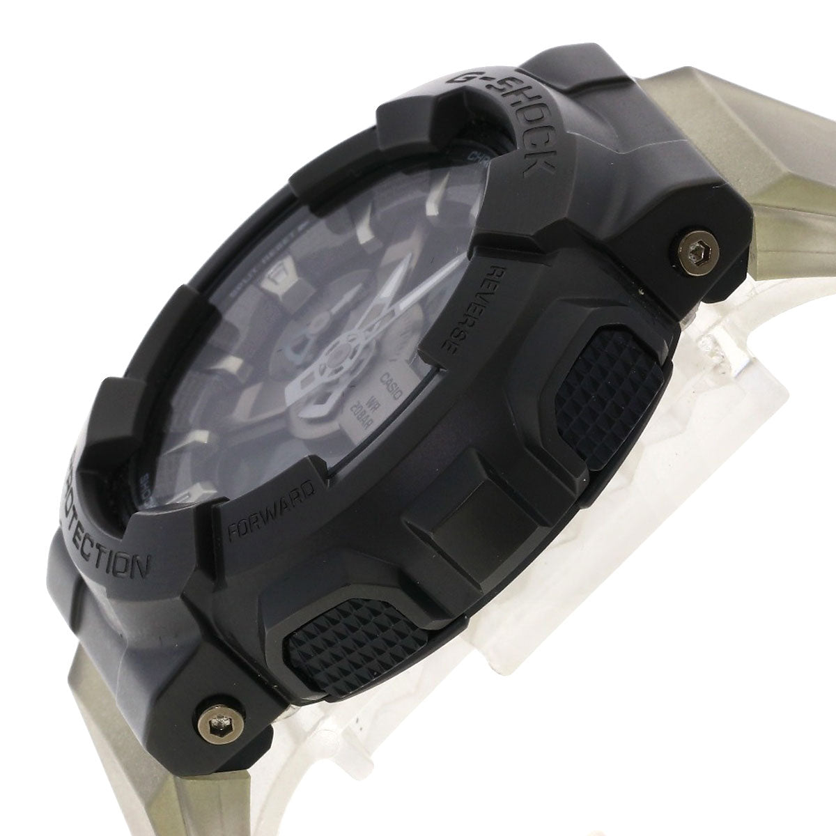 CASIO カシオ GM-110MF Gショック メタルカバード MIDNIGHT FOG 真夜中の霧 腕時計 SS メンズ 中古