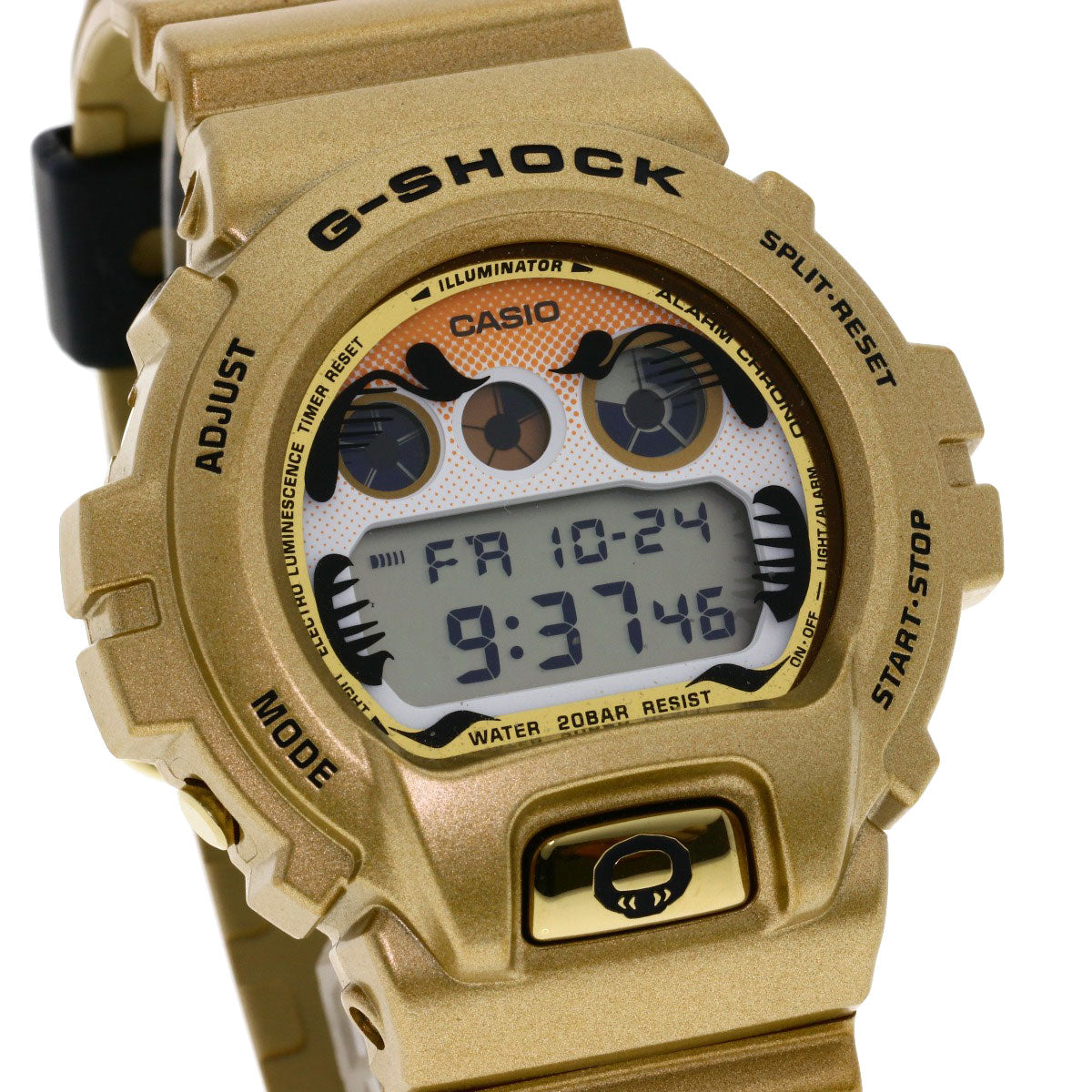 CASIO カシオ DW-6900GDA Gショック 達磨 モチーフゴールド 腕時計 樹脂系 メンズ 中古