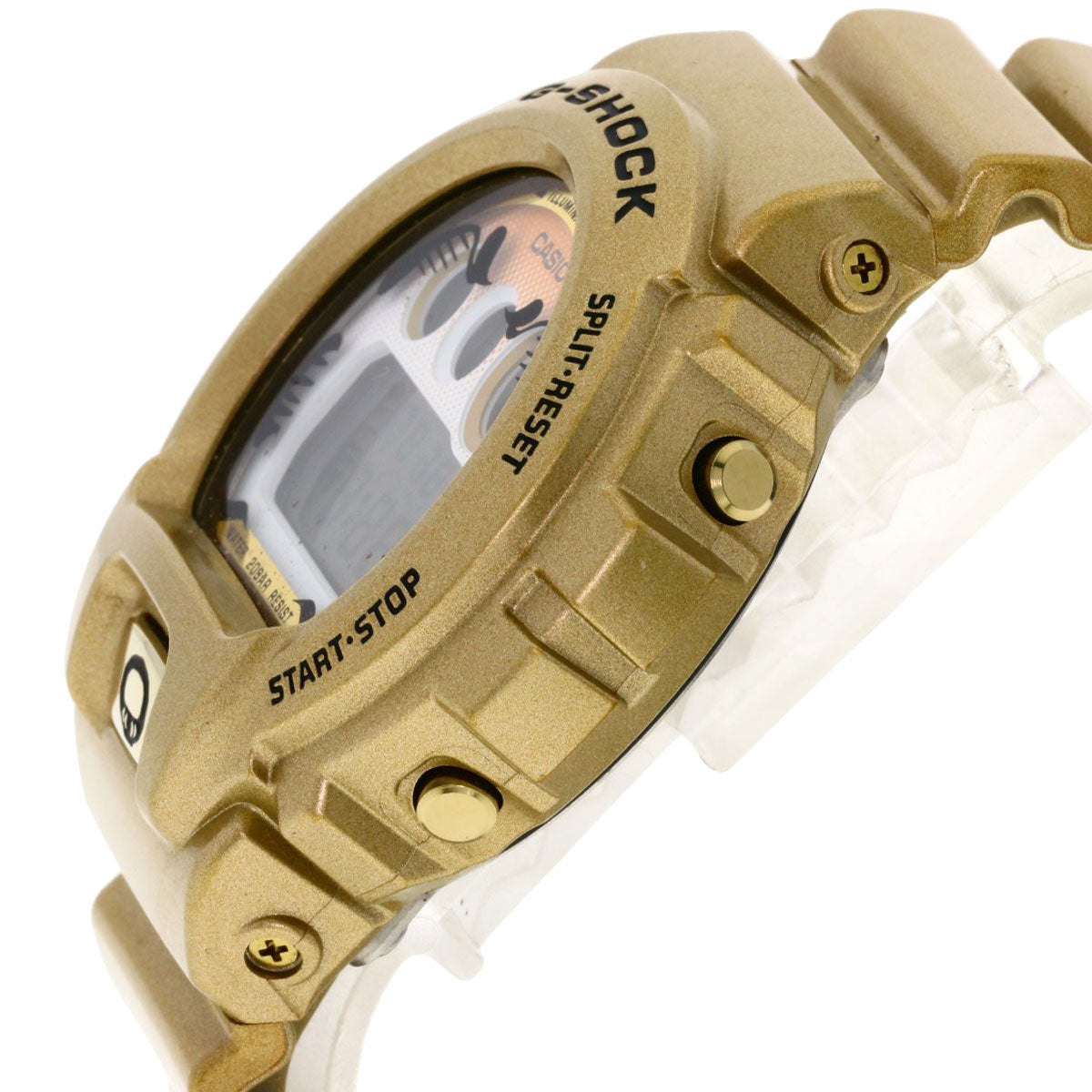 CASIO カシオ DW-6900GDA Gショック 達磨 モチーフゴールド 腕時計 樹脂系 メンズ 中古