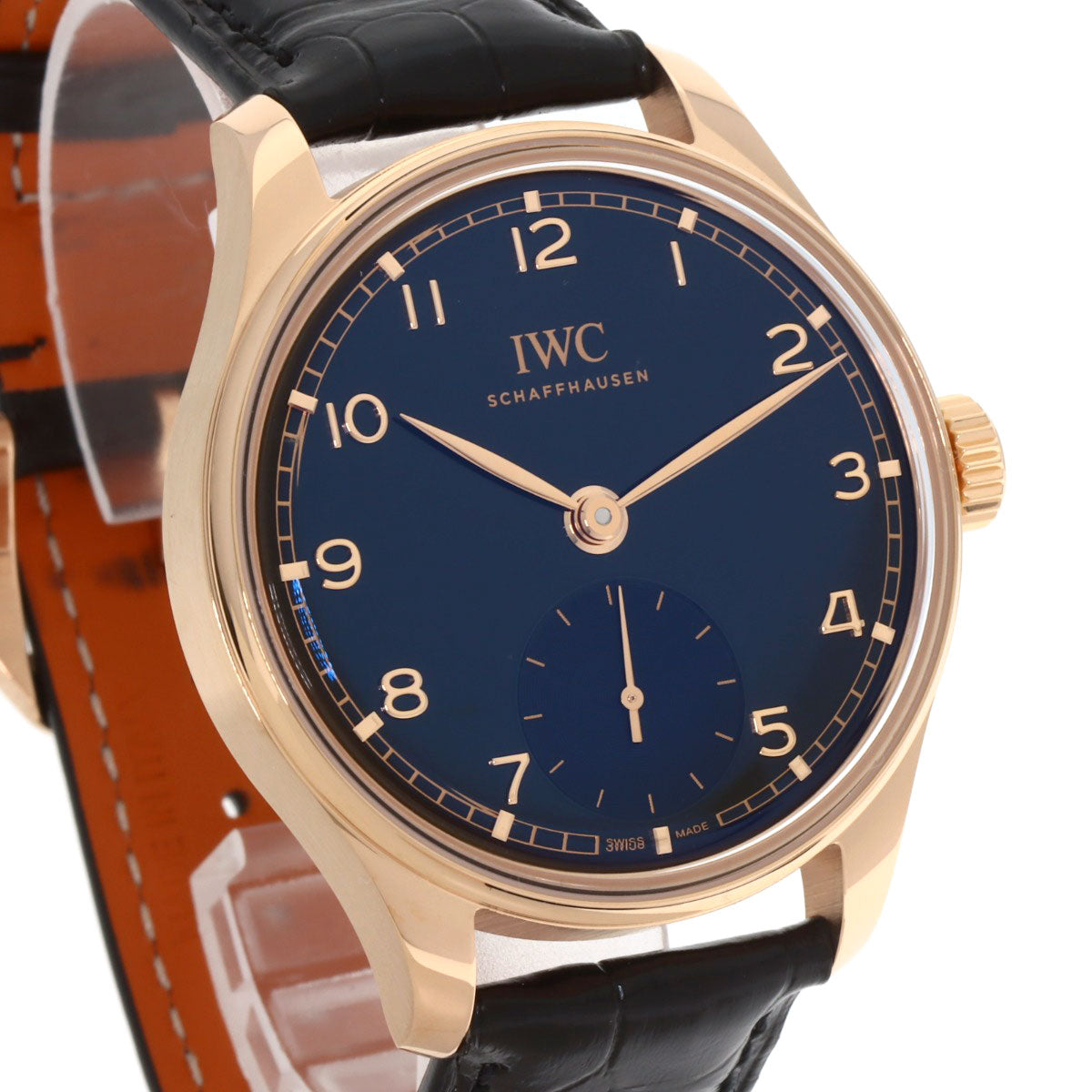 IWC アイダブリューシー IW358401 ポルトギーゼ オートマティック 40 腕時計 K18PG メンズ 中古