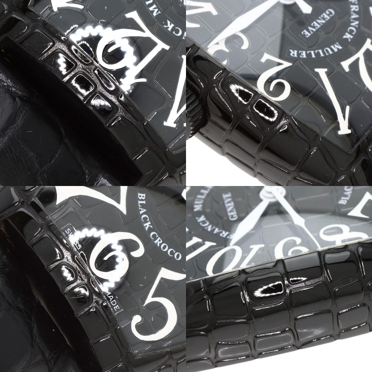 フランクミュラー 8880SC BLK CRO AC トノーカーベックス ブラッククロコ 腕時計 中古 商品画像17