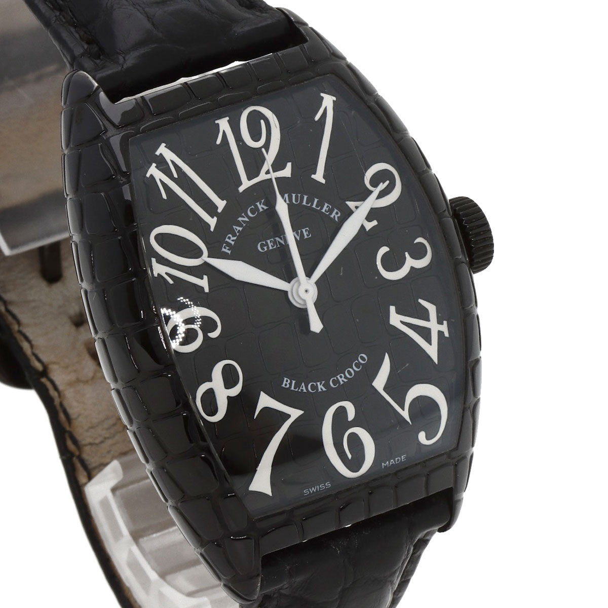 フランクミュラー 8880SC BLK CRO AC トノーカーベックス ブラッククロコ 腕時計 中古 商品画像5