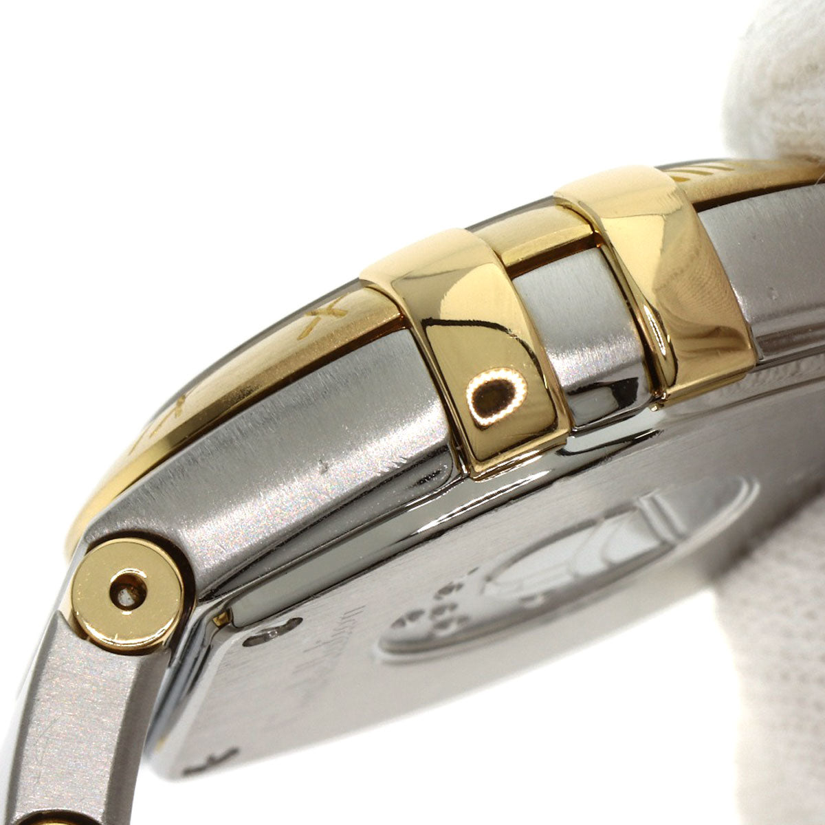 OMEGA オメガ 123.20.24.60.55.002 コンステレーション 12P ダイヤモンド 腕時計 SS レディース 中古