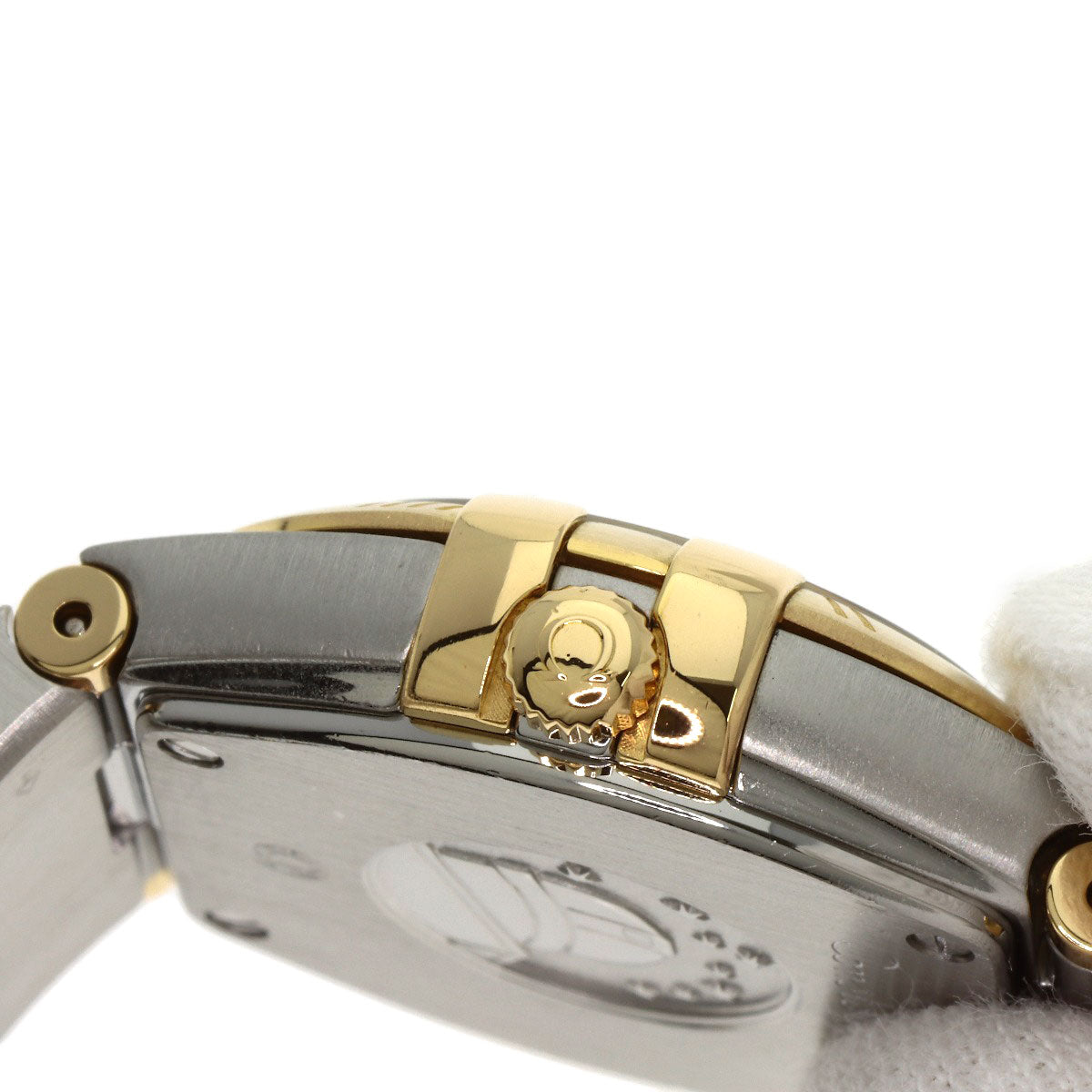 OMEGA オメガ 123.20.24.60.55.002 コンステレーション 12P ダイヤモンド 腕時計 SS レディース 中古